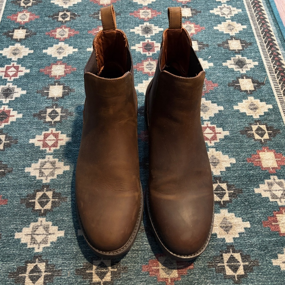 Portland Leather Men’s Chelsea Boots in Canyon Size 11
